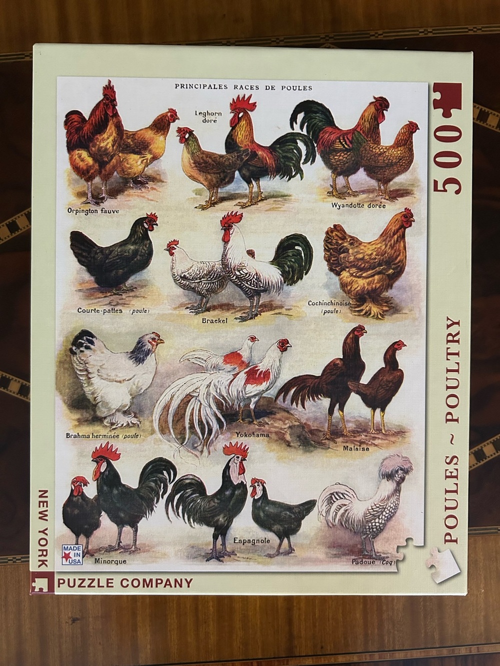 Classic Farmyard Chicken Puzzle
